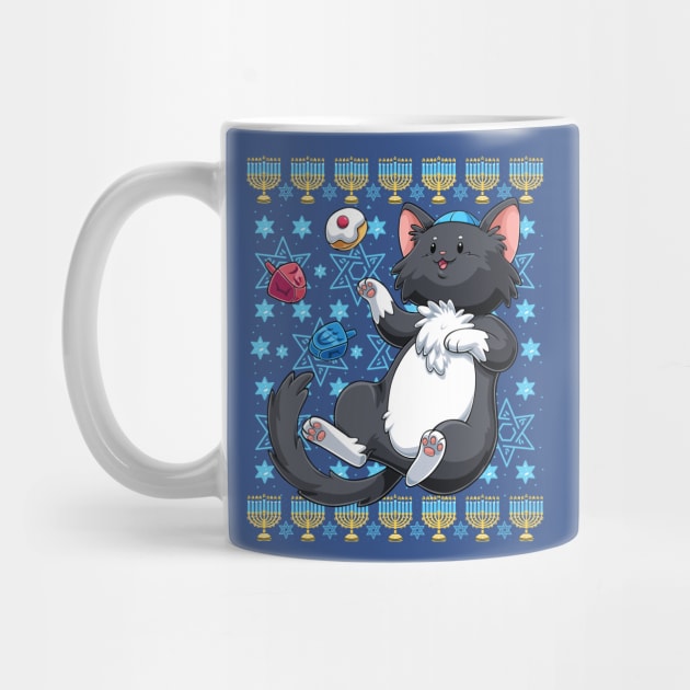 Hanukkah Cat by GoshWow®